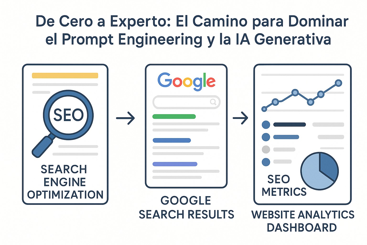 Persona diseñando un prompt complejo para IA, utilizando un diagrama de flujo y anotaciones técnicas.