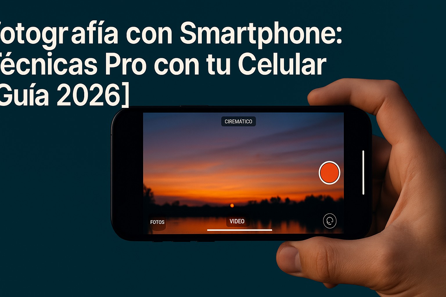 Fotografía con Smartphone: Técnicas Pro con tu Celular [Guía 2026]