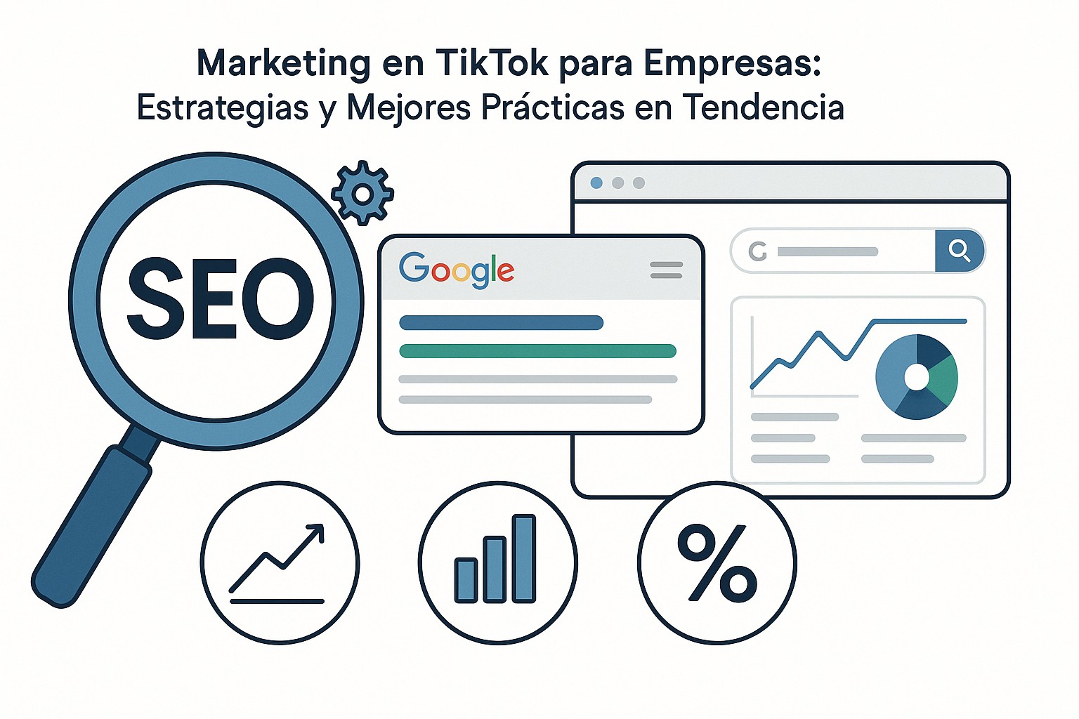 Diagrama sobre marketing en tiktok empresas