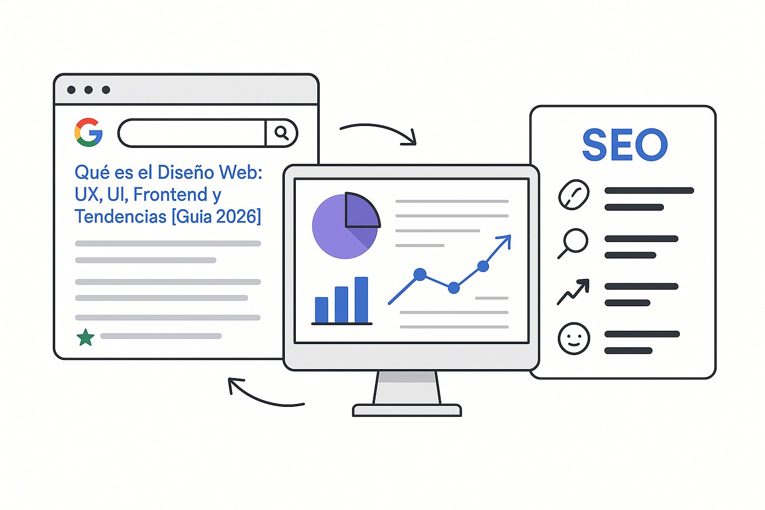 Persona diseñando una interfaz de usuario colaborativamente con Figma en un monitor grande