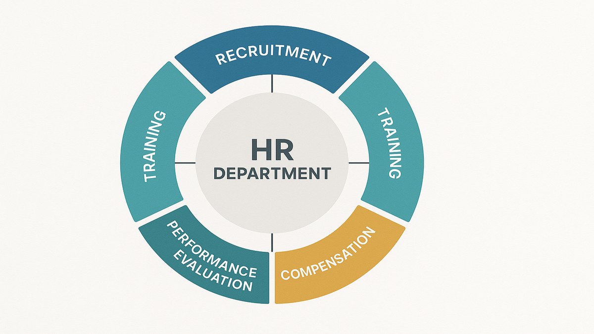 Diagrama de las funciones del área de Recursos Humanos en empresas peruanas