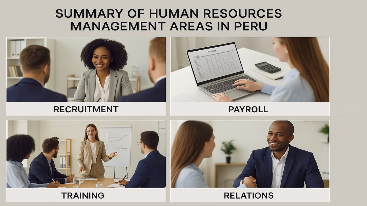 Resumen de las áreas de gestión de recursos humanos en empresas peruanas 2026