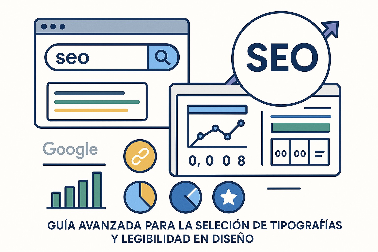 Visualización de diferentes emociones transmitidas por distintas tipografías