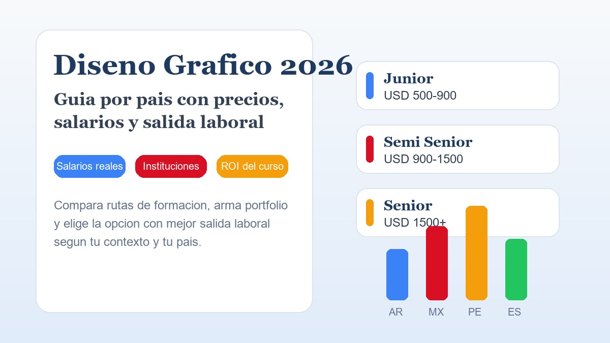Curso de Diseño Gráfico en Perú (2026): Sueldos, Herramientas y Salida Laboral